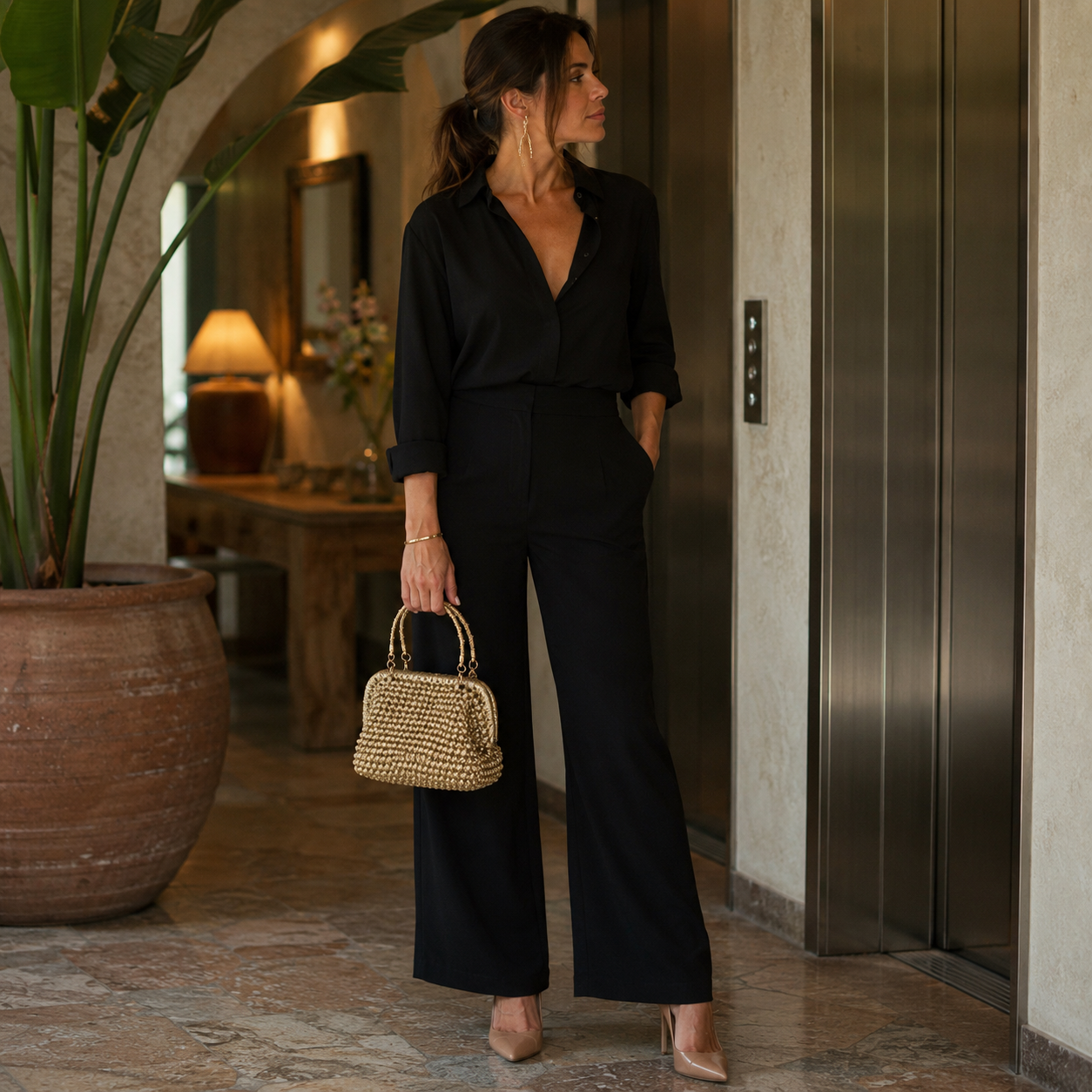 24 Kilates con look elegante
