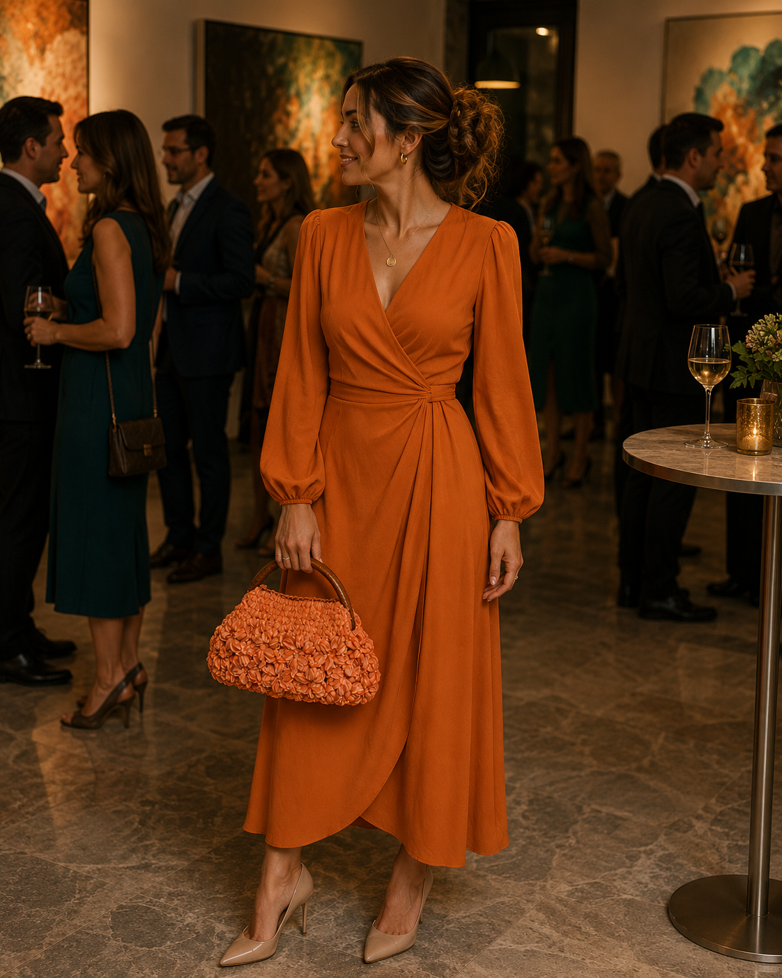 Flor Chenille con un estilo elegante